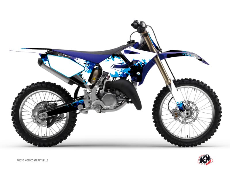 dirt bike yamaha yz 250 hangtown blue graphic kit | 250 YZ | Kutvek