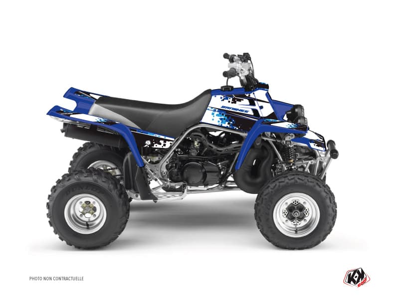 kit graphique quad yamaha banshee hangtown bleu