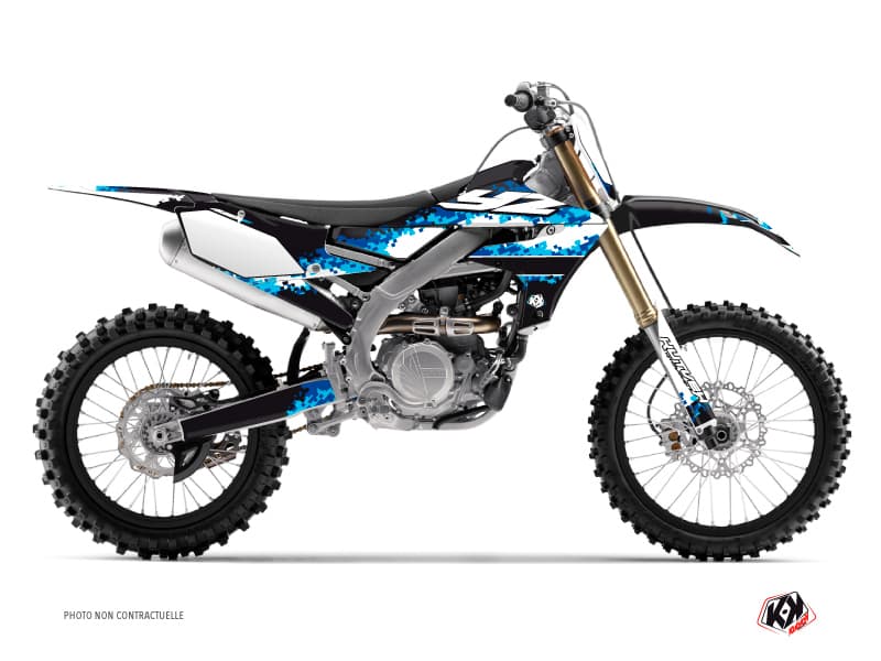 deko-set moto-cross hangtown yamaha 450 yzf blau | 450 YZF | Kutvek