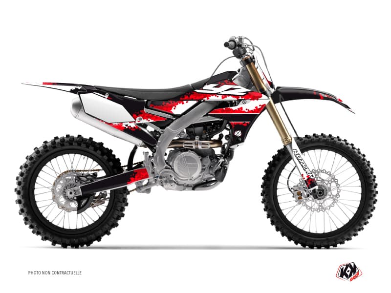 Kit déco HANGTOWN Rouge Motocross YAMAHA YZ 250 UFO | Yamaha | Kutvek