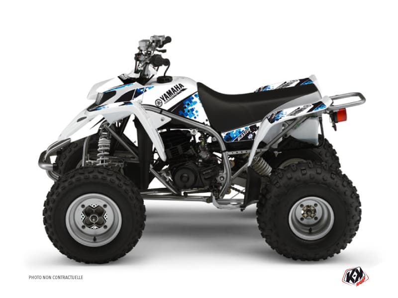 deko-set quad hangtown yamaha blaster blau