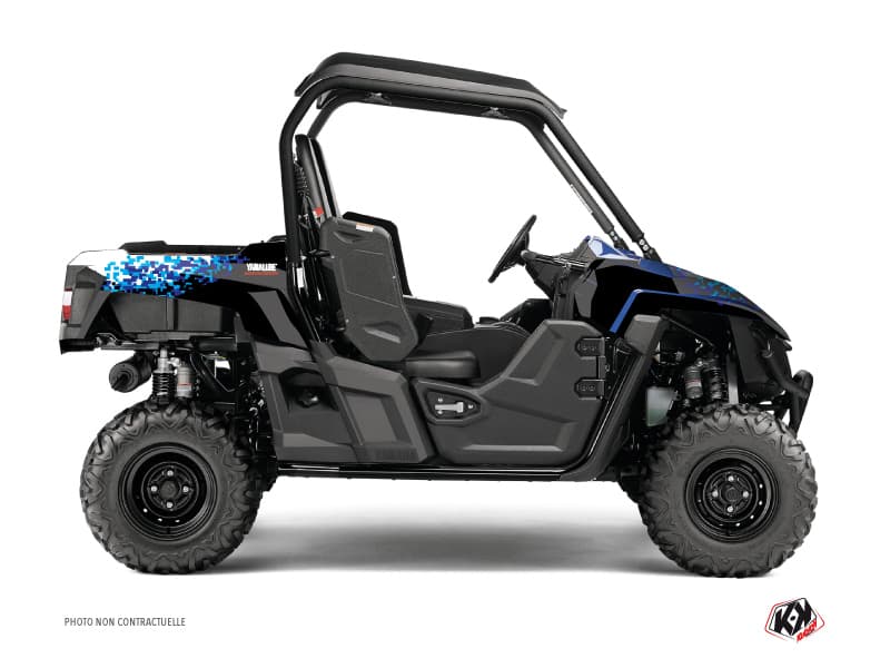 kit graphique ssv hangtown yamaha wolverine-r bleu