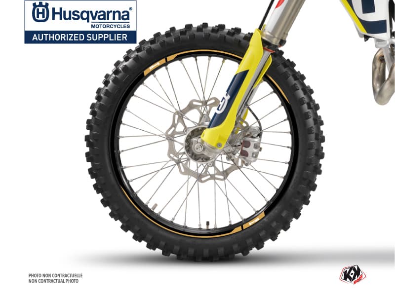 deko-set tour de jantes heritage moto-cross husqvarna tc-fc te-fe weiß