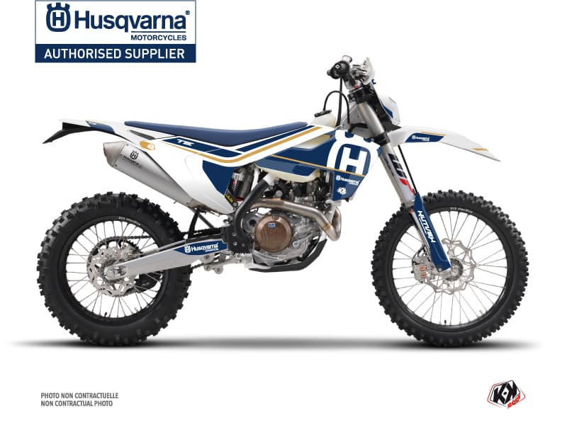 kit decorativo moto-cross heritage husqvarna 300 te bianco | Husqvarna | Kutvek