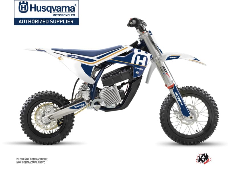 deko-set moto-cross heritage husqvarna ee-5 weiß | Husqvarna | Kutvek