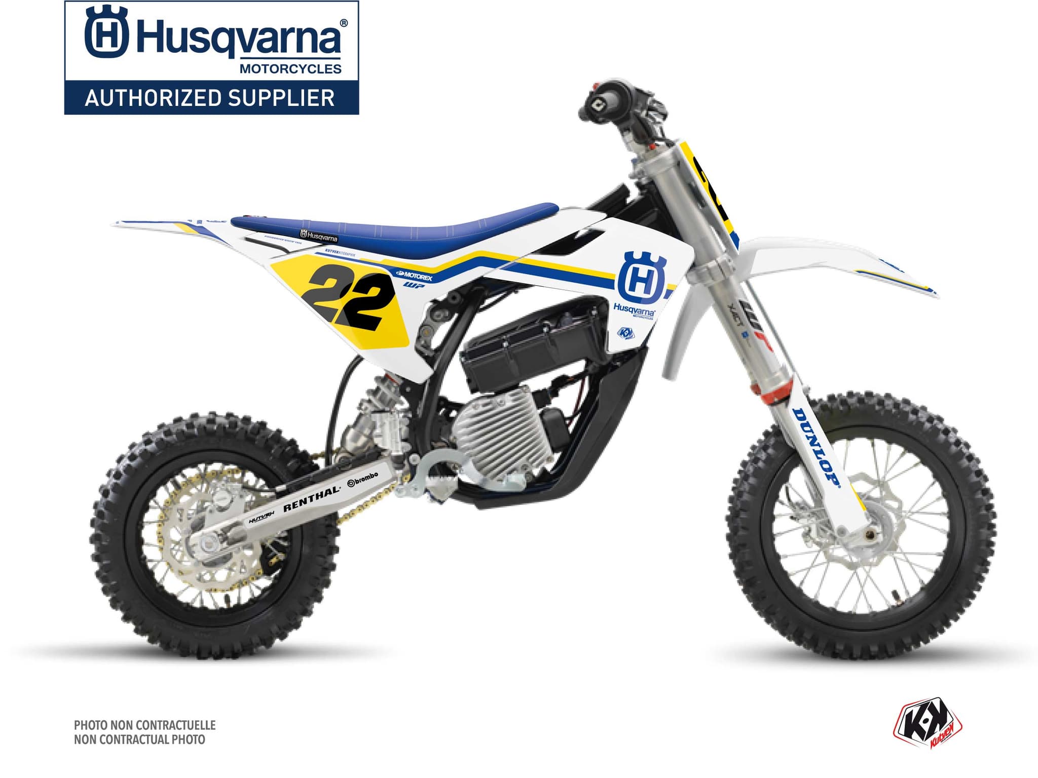 kit graphique motocross husqvarna e e5 heritage k23 | Husqvarna | Kutvek