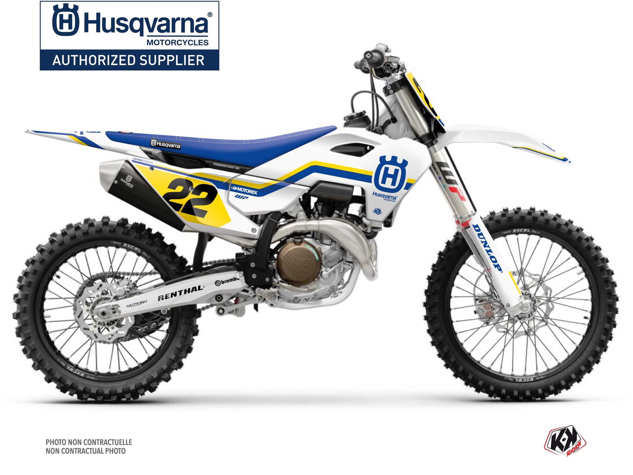 Graphic Kit Husqvarna FC 250 Heritage K23 Dirt Bike