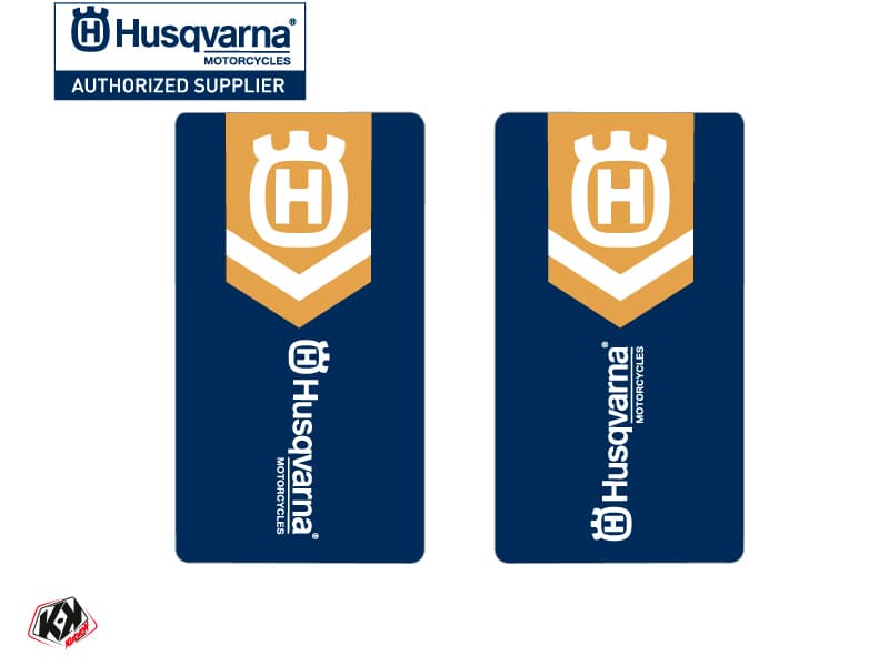 kit graphique stickers de fourche heritage motocross husqvarna tc-fc te-fe blanc | Stickers de fourche | Kutvek