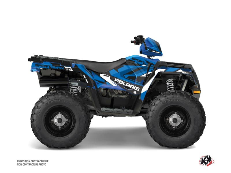 kit decorativo quad hidden polaris 570 sportsman touring blu bianco | Polaris | Kutvek