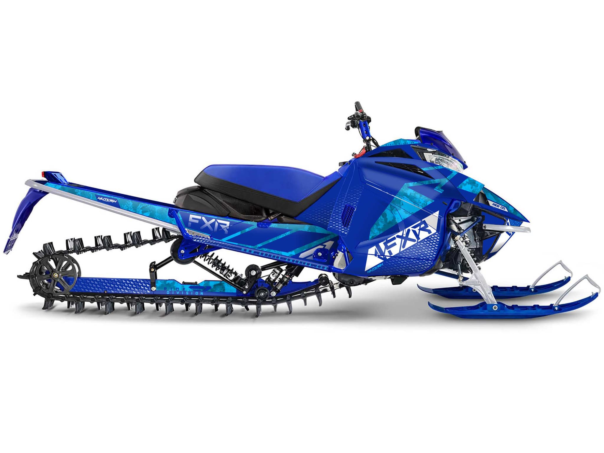 Kit graphique Motoneige YAMAHA APEX FXR INERT Bleu