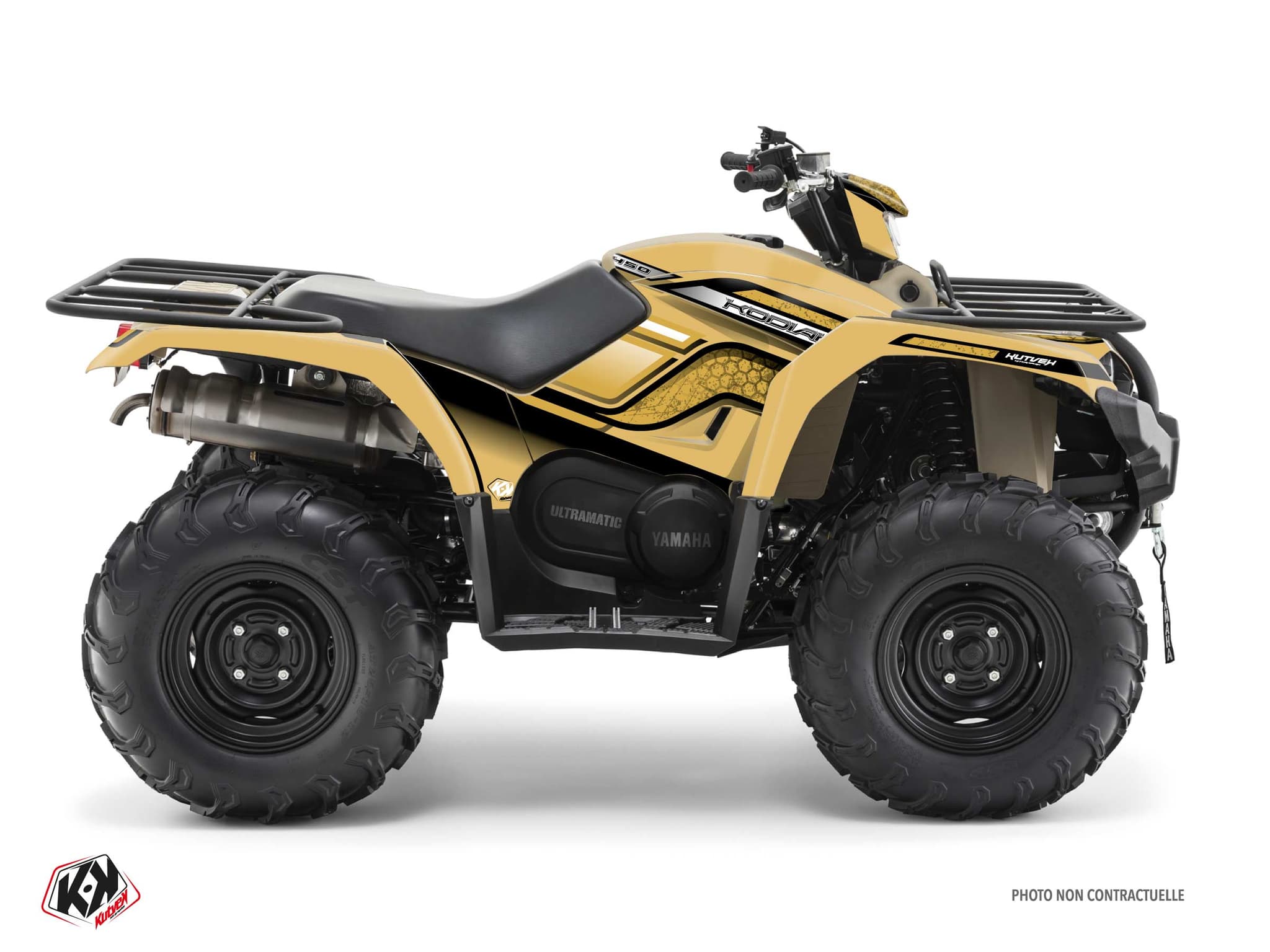 kit graphique quad yamaha kodiak 450 intense sable-or