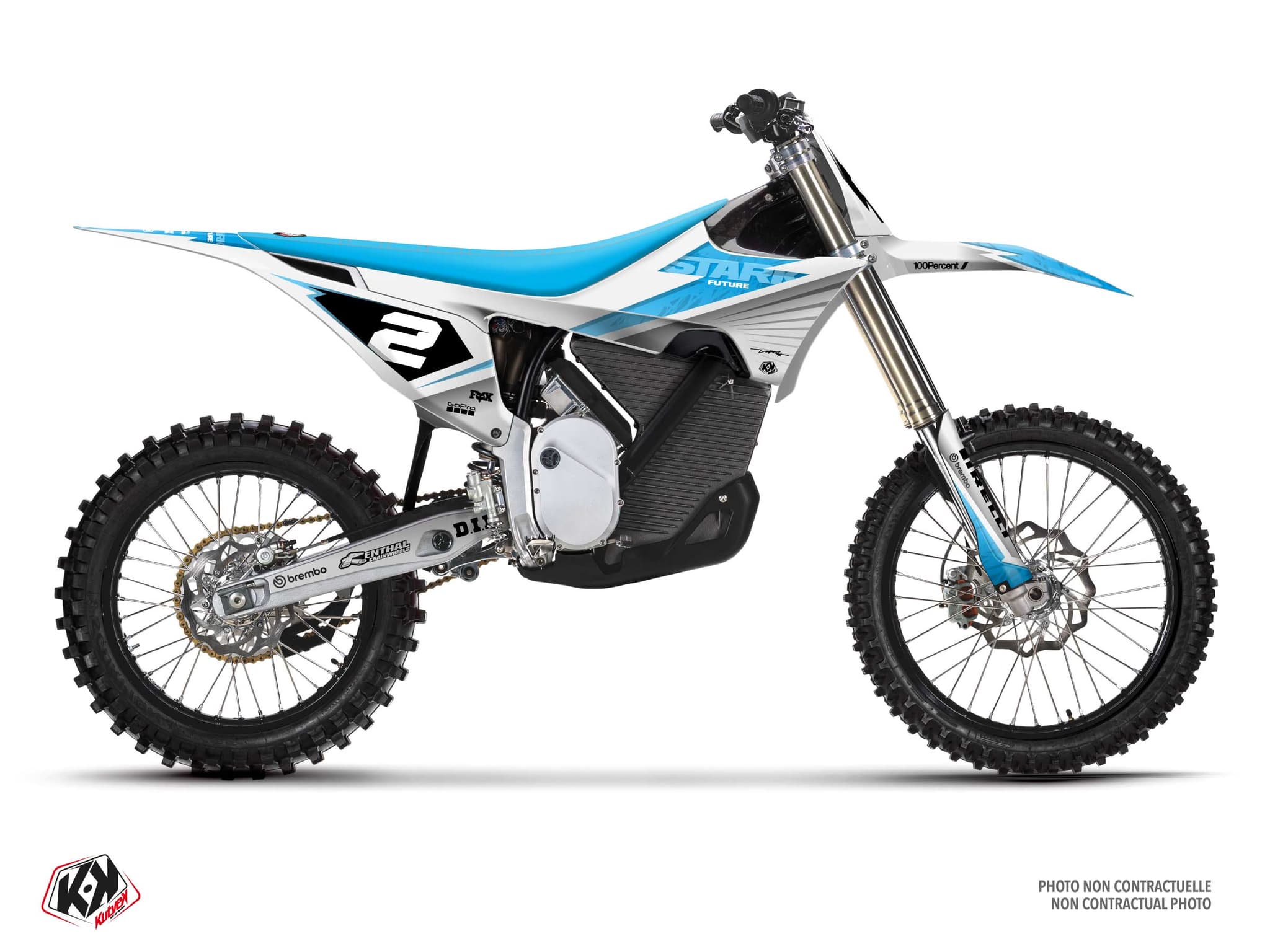 Graphic Kit Ion White Dirt Bike Stark Future Varg