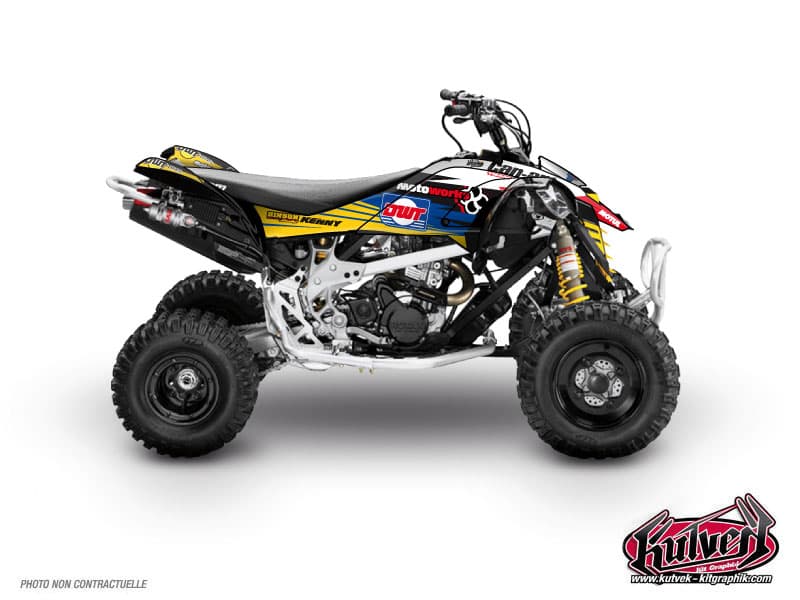 kit graphique quad can-am ds 450 replica jérémie warnia 2012