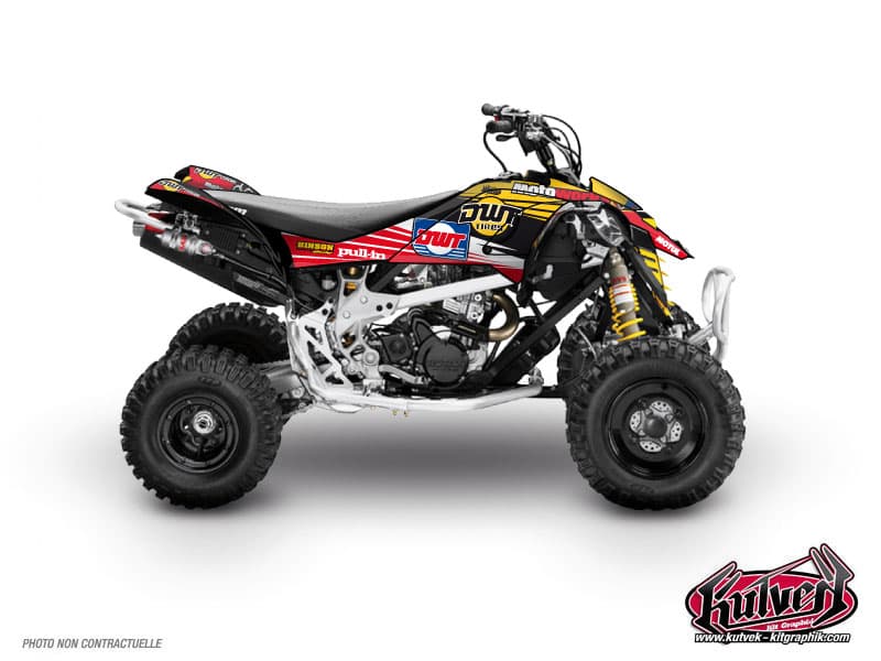 kit graphique quad can-am ds 450 replica jérémie warnia 2013