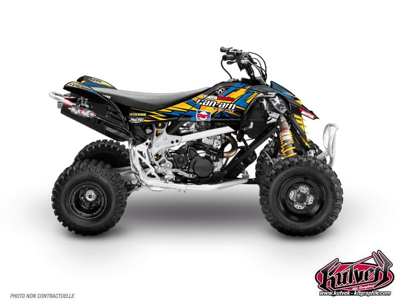 Kit graphique Quad Replica Jérémie Warnia Can Am DS 450 Le Touquet