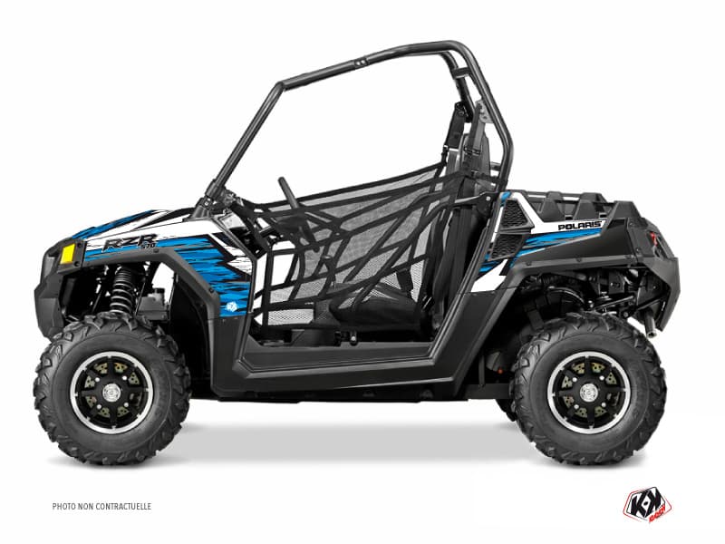 kit graphique ssv polaris rzr 570 jungle bleu