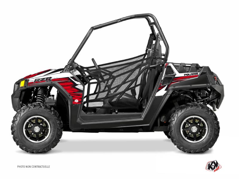 Kit graphique SSV Jungle Polaris RZR 570 Rouge