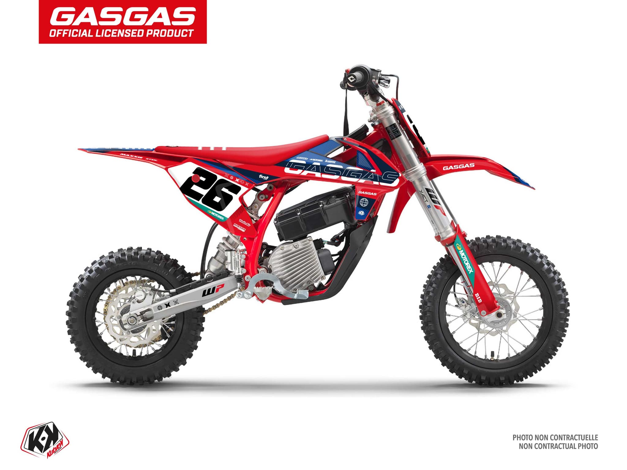 deko-set moto-cross gasgas mc-e 5 kanyon rot
