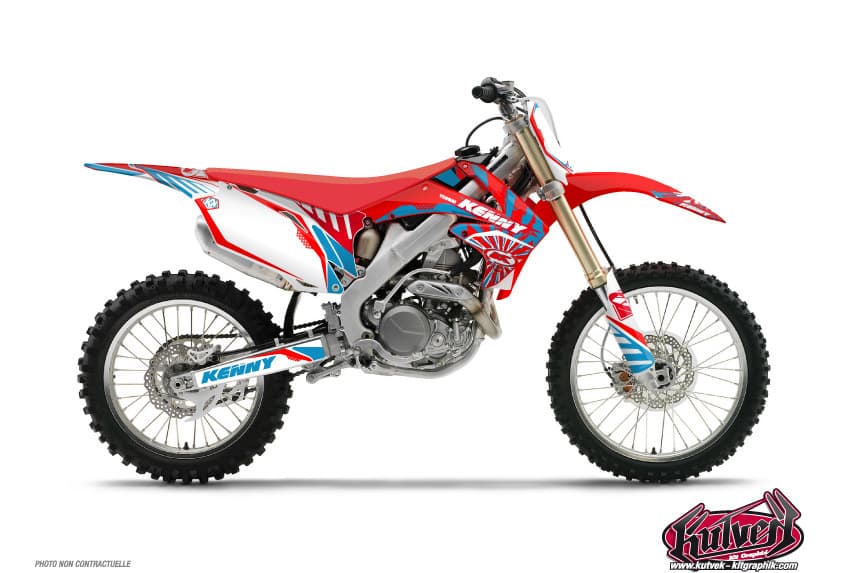 kit graphique motocross honda cr 85 kenny