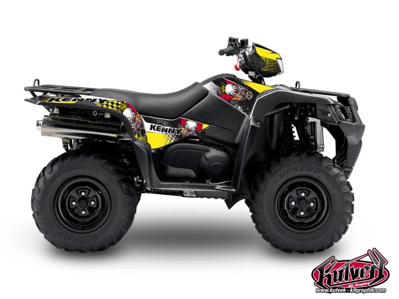 kit graphique quad suzuki king quad 750 kenny | Suzuki | Kutvek
