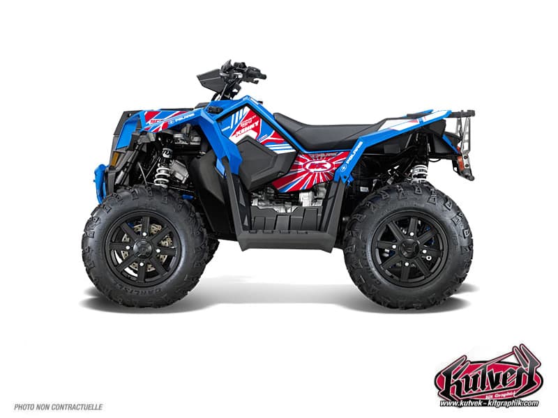 atv polaris scrambler 1000 xp kenny graphic kit