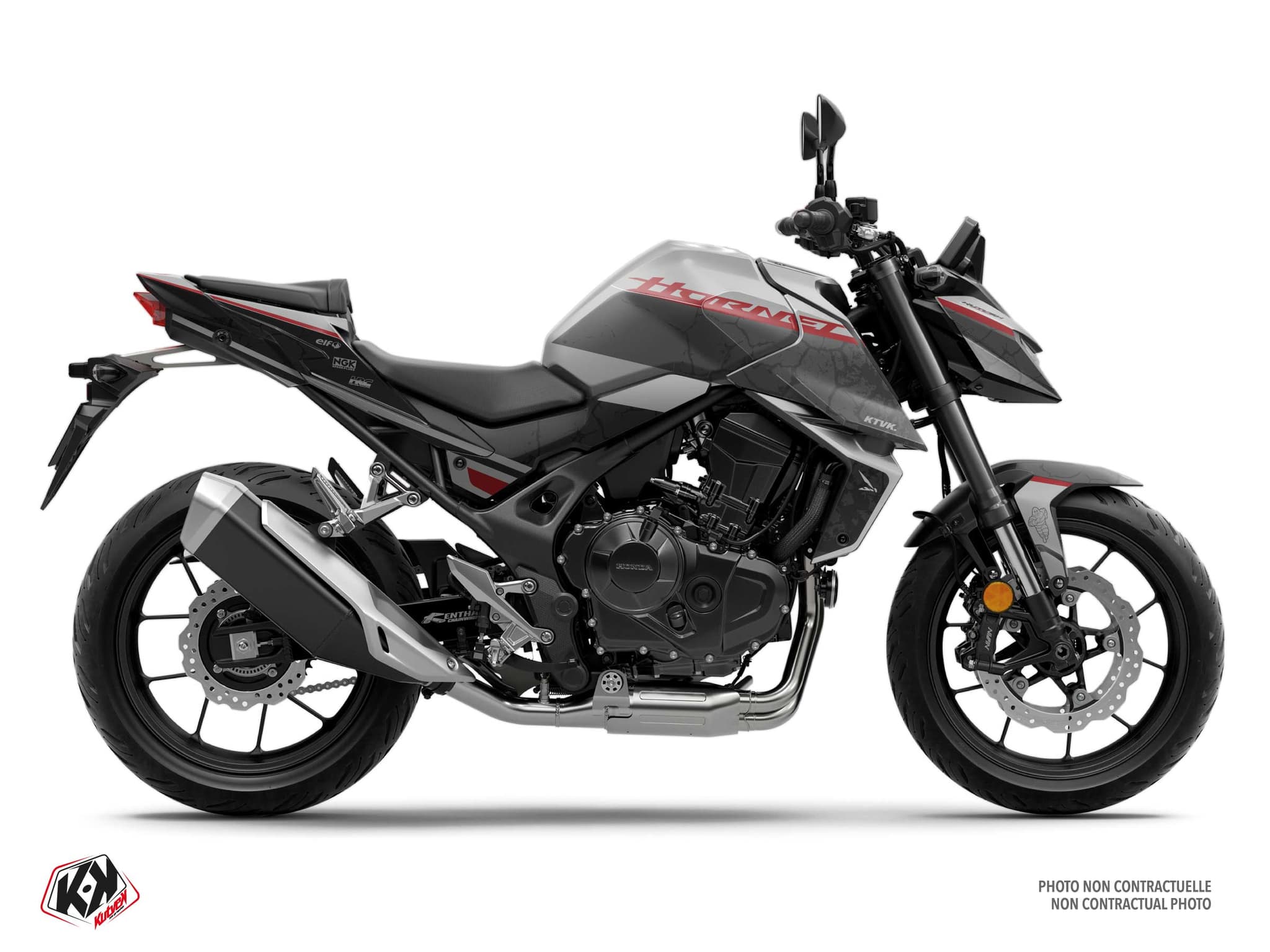 Street Bike HONDA CB 750 HORNET KIGEN Grey graphic kit