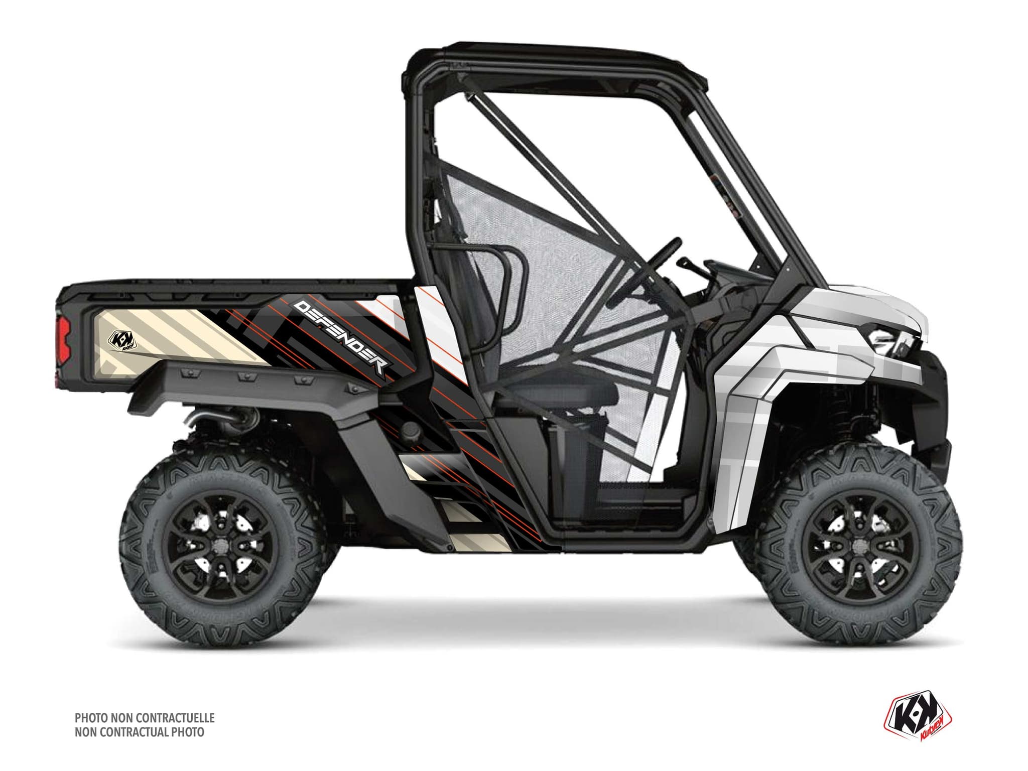 UTV CAN-AM DEFENDER KINETIK Sand graphic kit