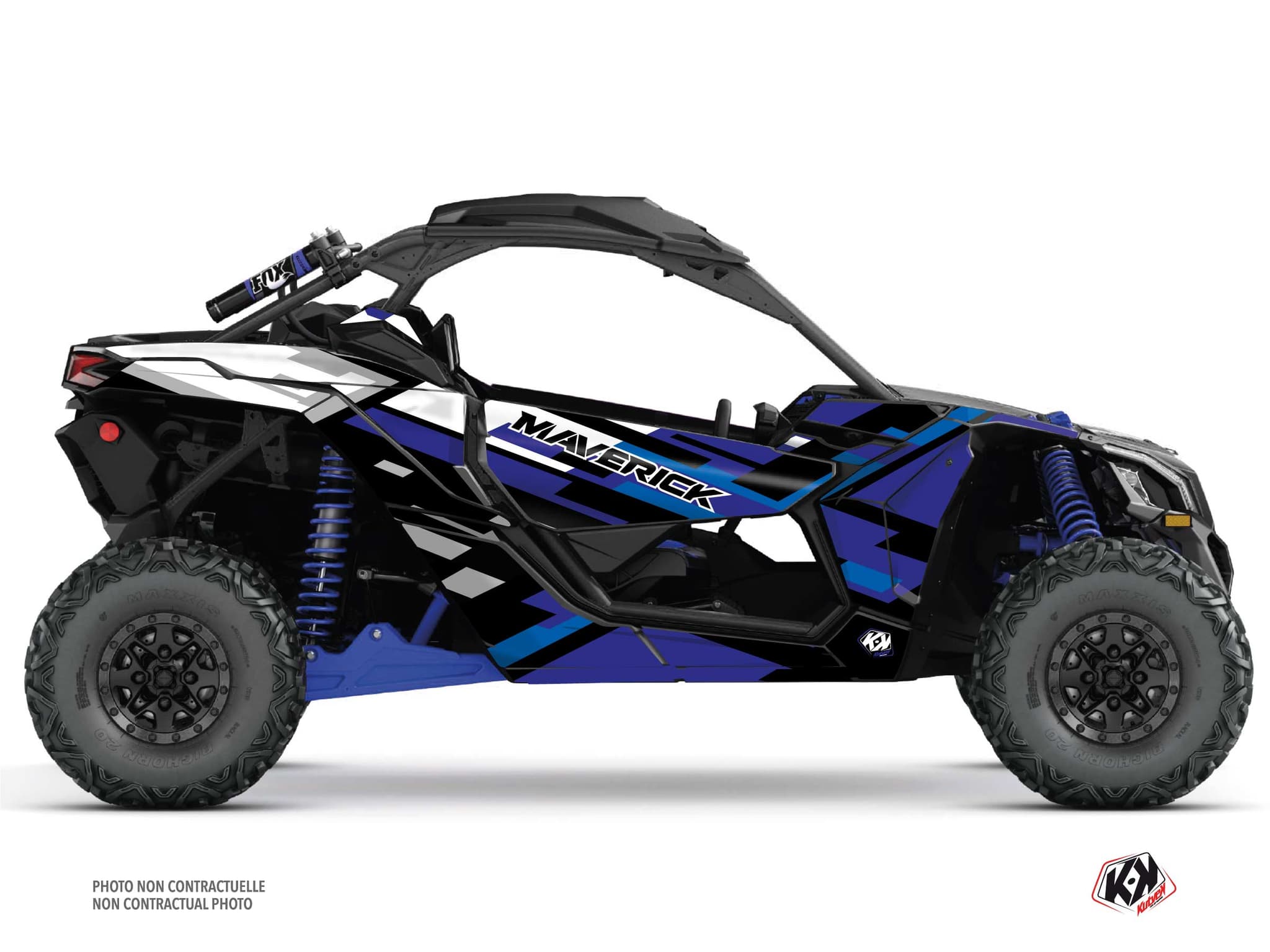 kit decorativo ssv can-am maverick x3 lane blu | Can am | Kutvek