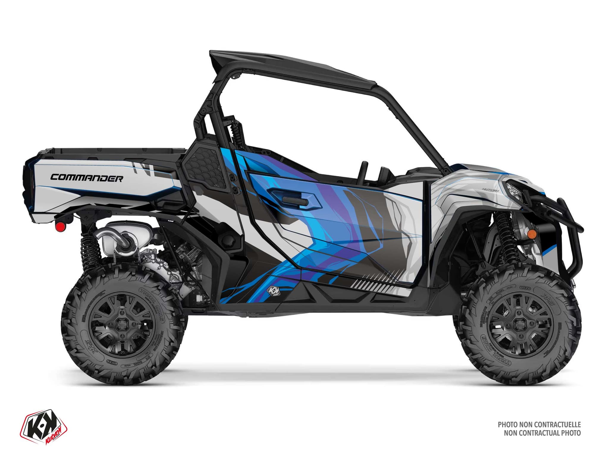 kit decorativo ssv can-am commander kliff blu | Can am | Kutvek