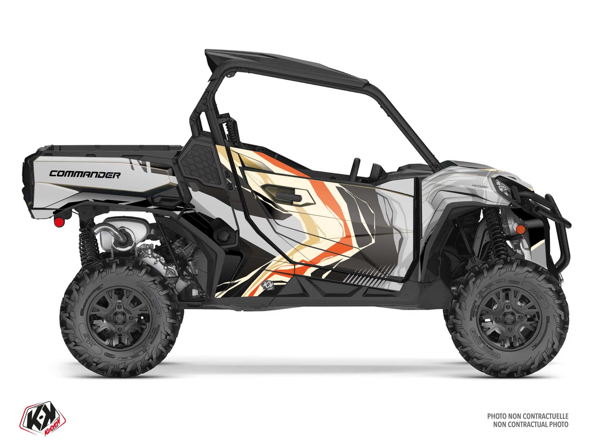 Kit Graphique ssv can-am commander kliff sable