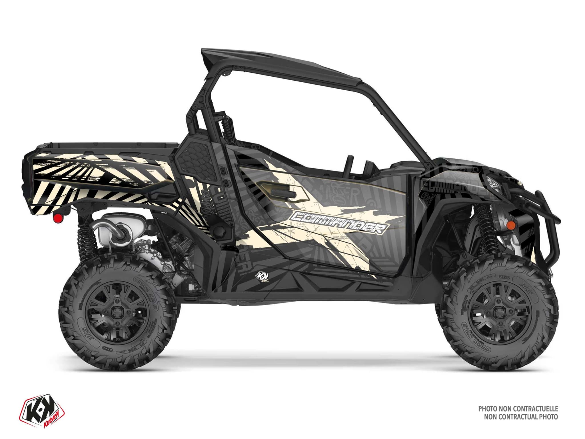 Kit Graphique ssv can-am commander kollector sable