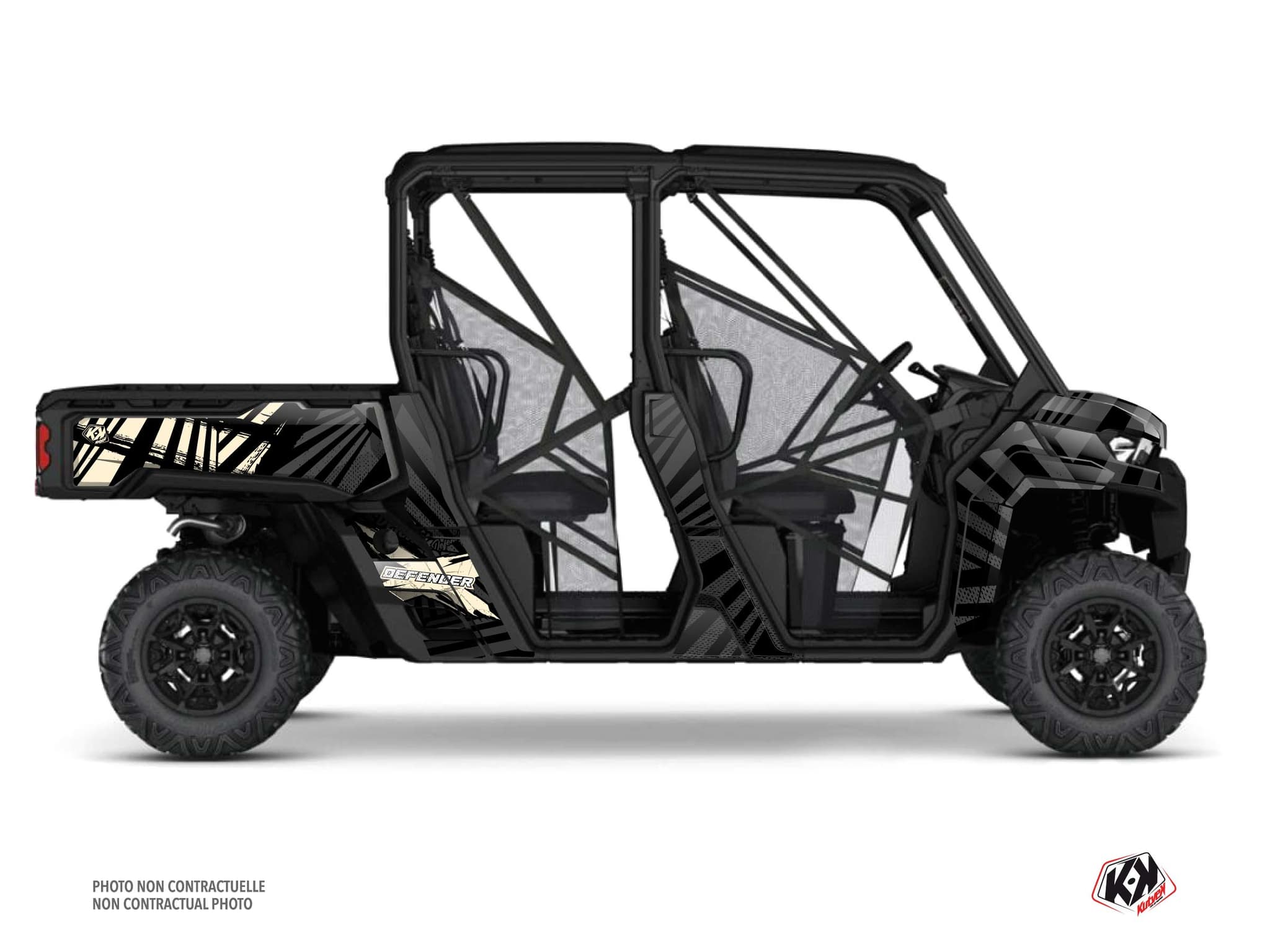 Kit graphique SSV CAN-AM DEFENDER MAX KOLLECTOR Sable