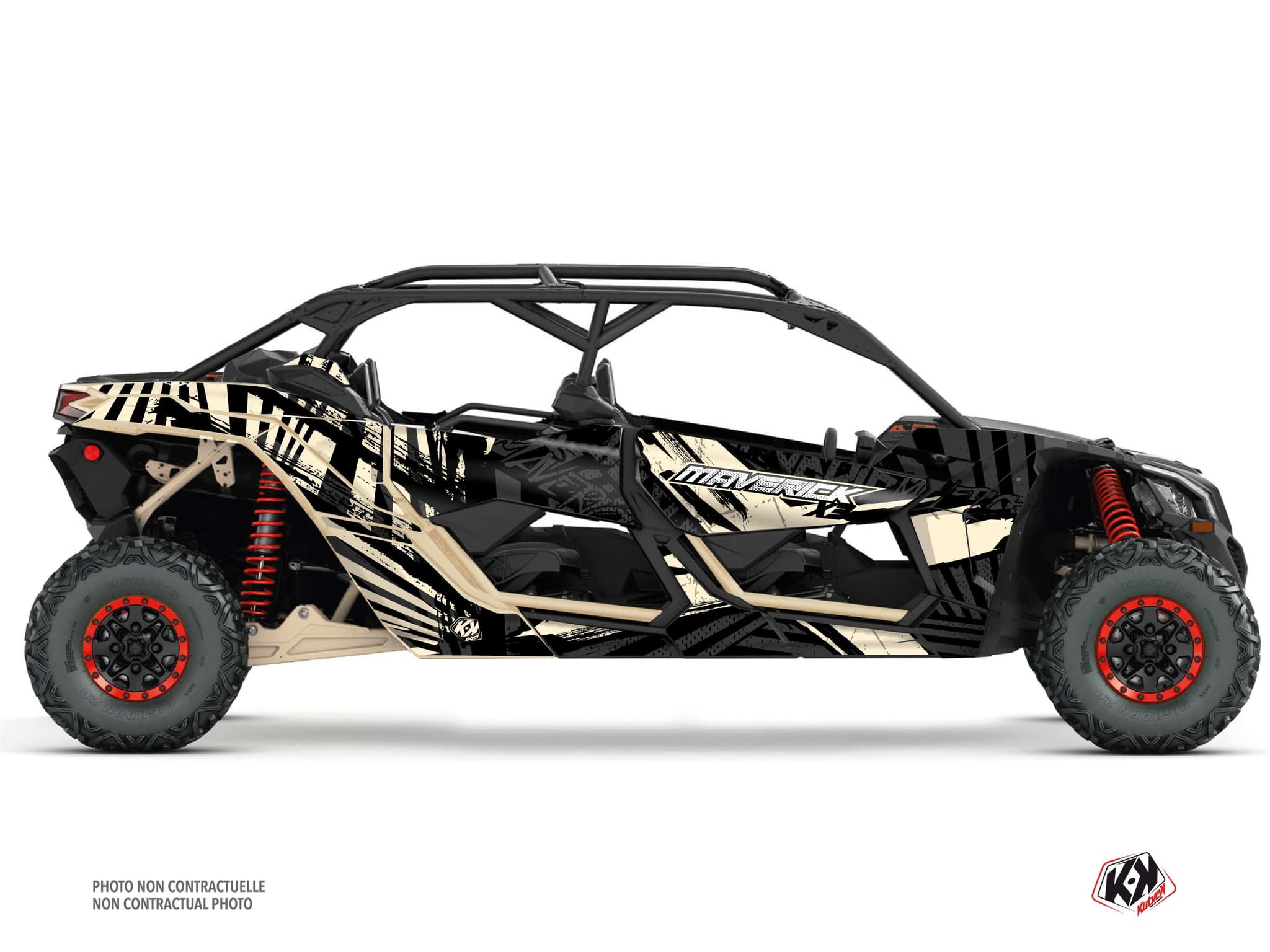 Kit graphique SSV CAN-AM MAVERICK X3 MAX KOLLECTOR Sable