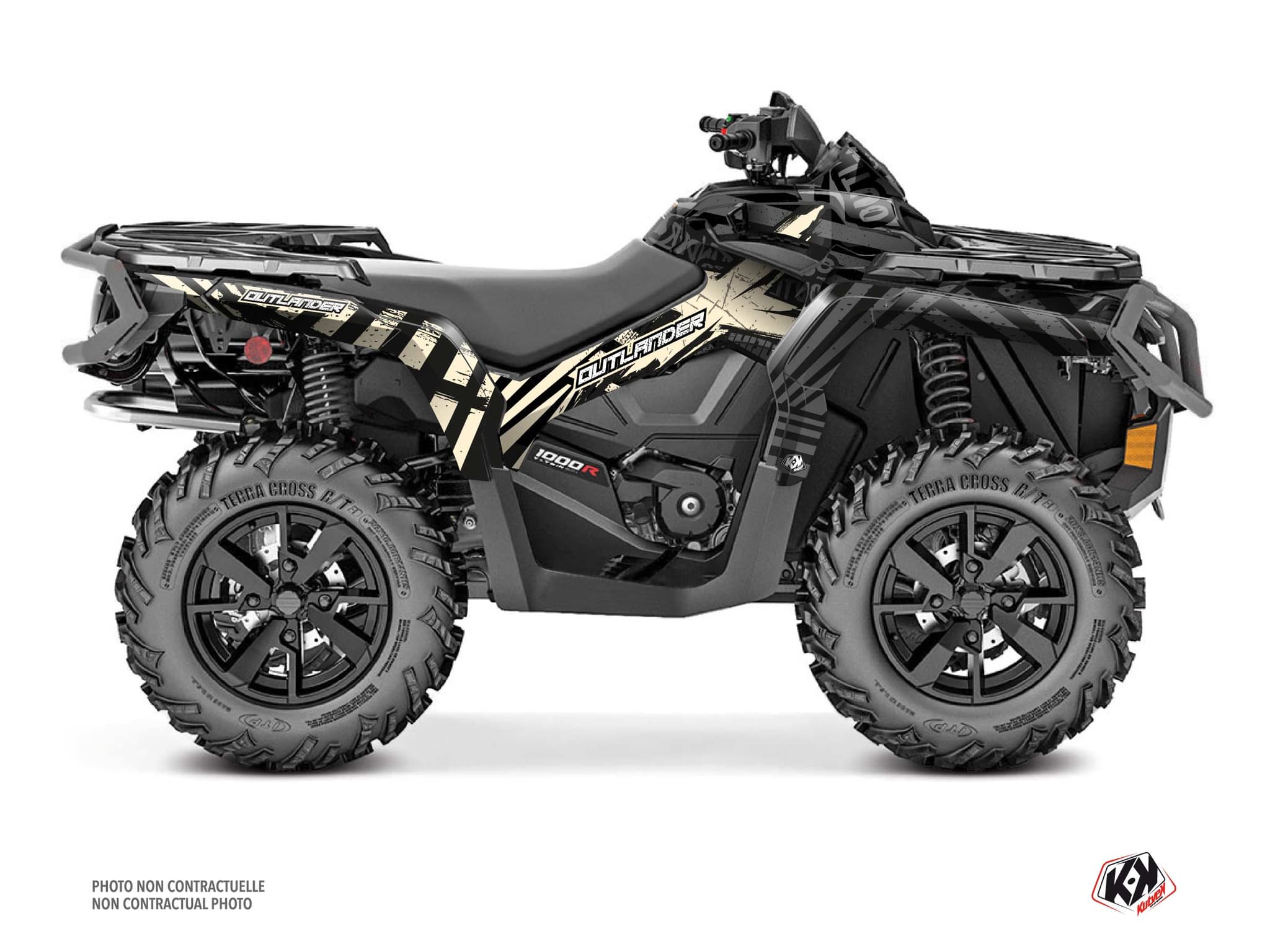 Kit graphique Quad CAN-AM OUTLANDER 1000 R KOLLECTOR Sable | Can am | Kutvek