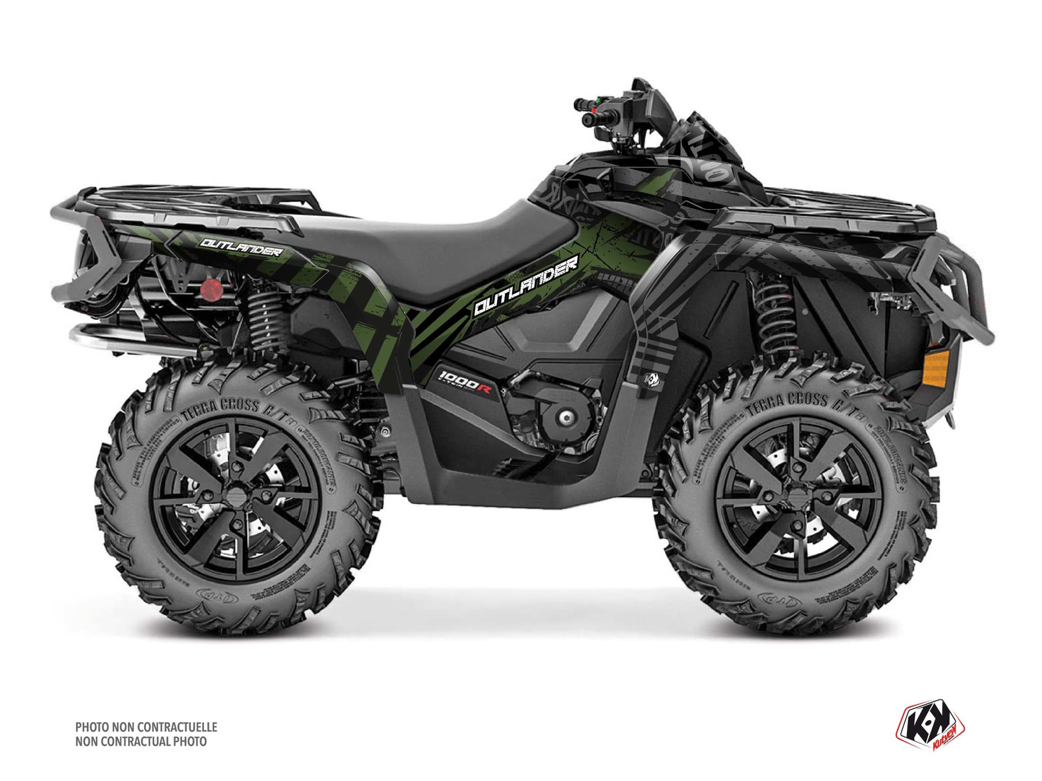Kit graphique Quad CAN-AM OUTLANDER 1000 R KOLLECTOR Vert