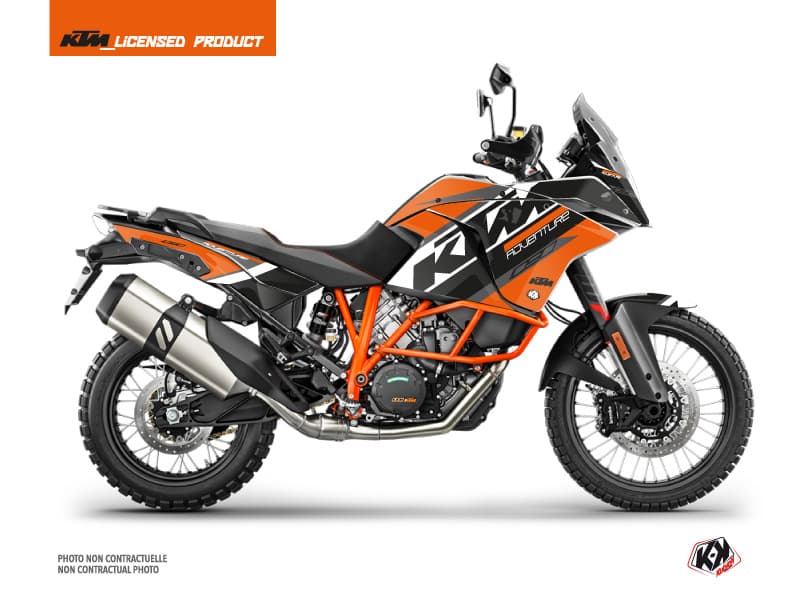 Kit graphique Moto Kontrol KTM 1090 Adventure R Orange
