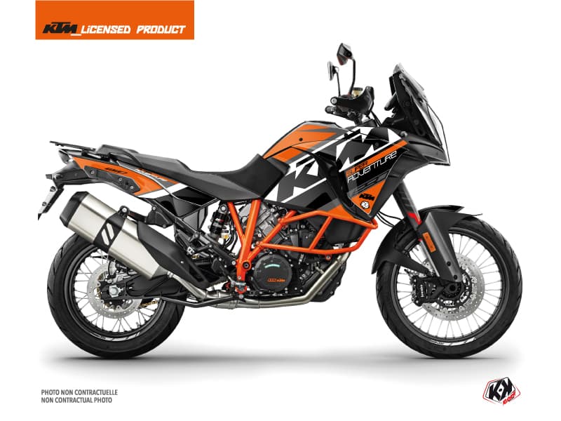 Kit graphique Moto Kontrol KTM 1290 Super Adventure R Orange