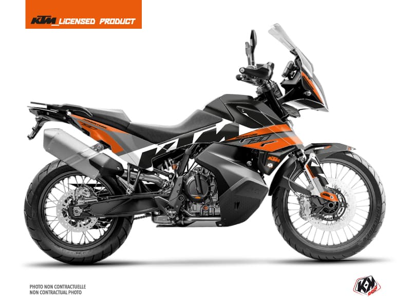 Kit Graphique Moto Kontrol KTM 790 Adventure Orange