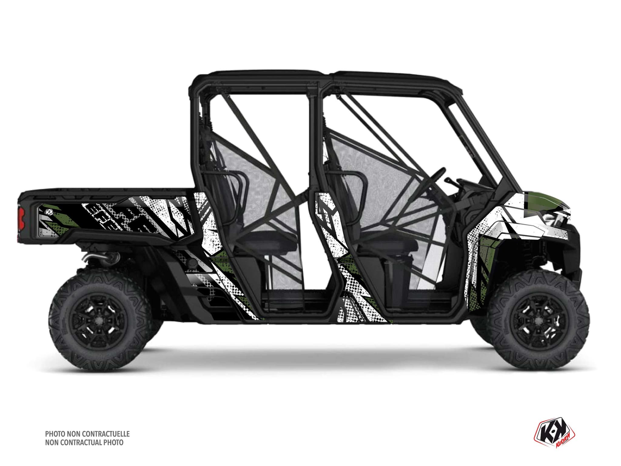 Kit graphique SSV CAN-AM DEFENDER MAX KRAFT Vert