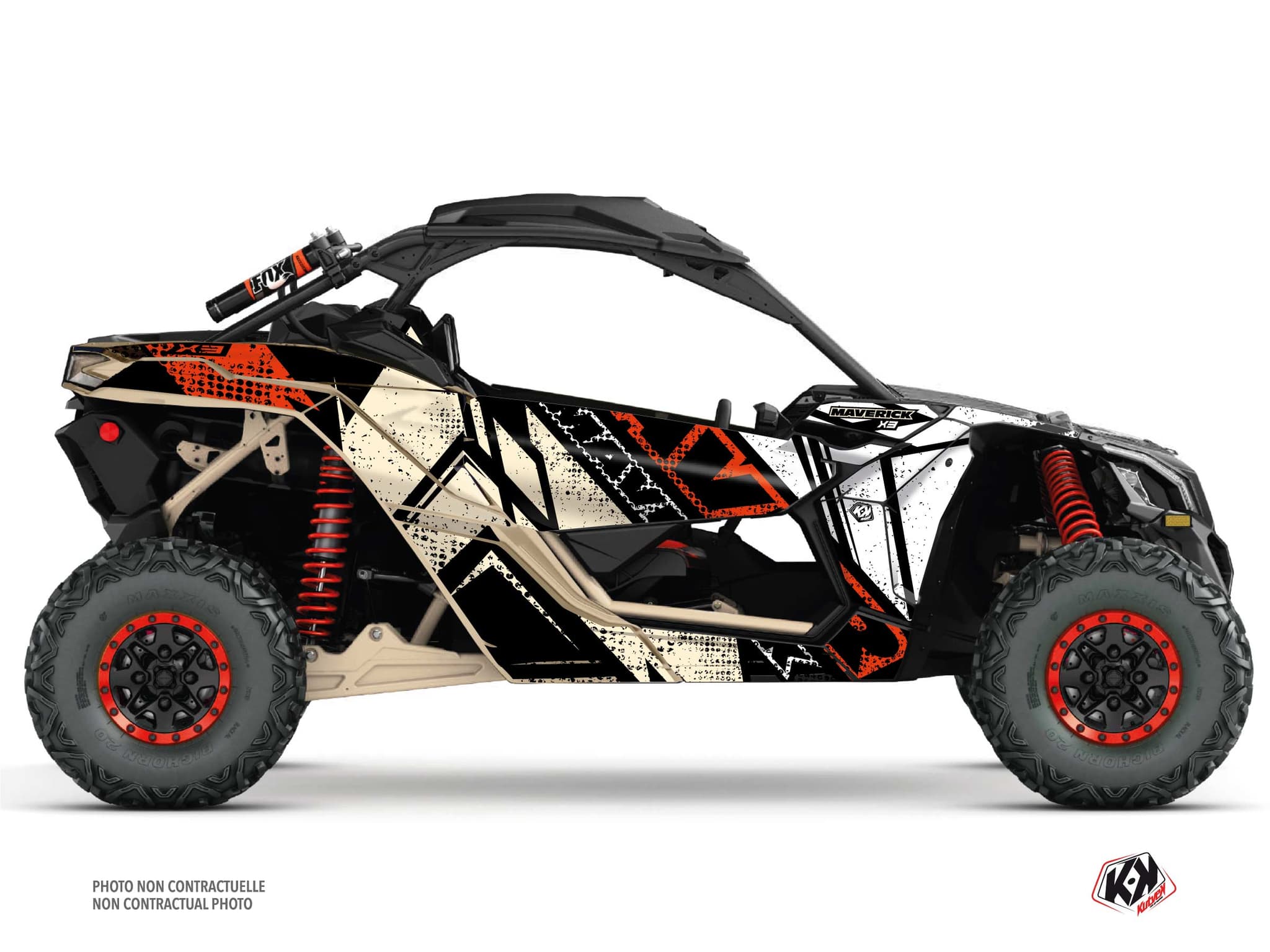 Kit graphique SSV CAN-AM MAVERICK X3 KRAFT Sable