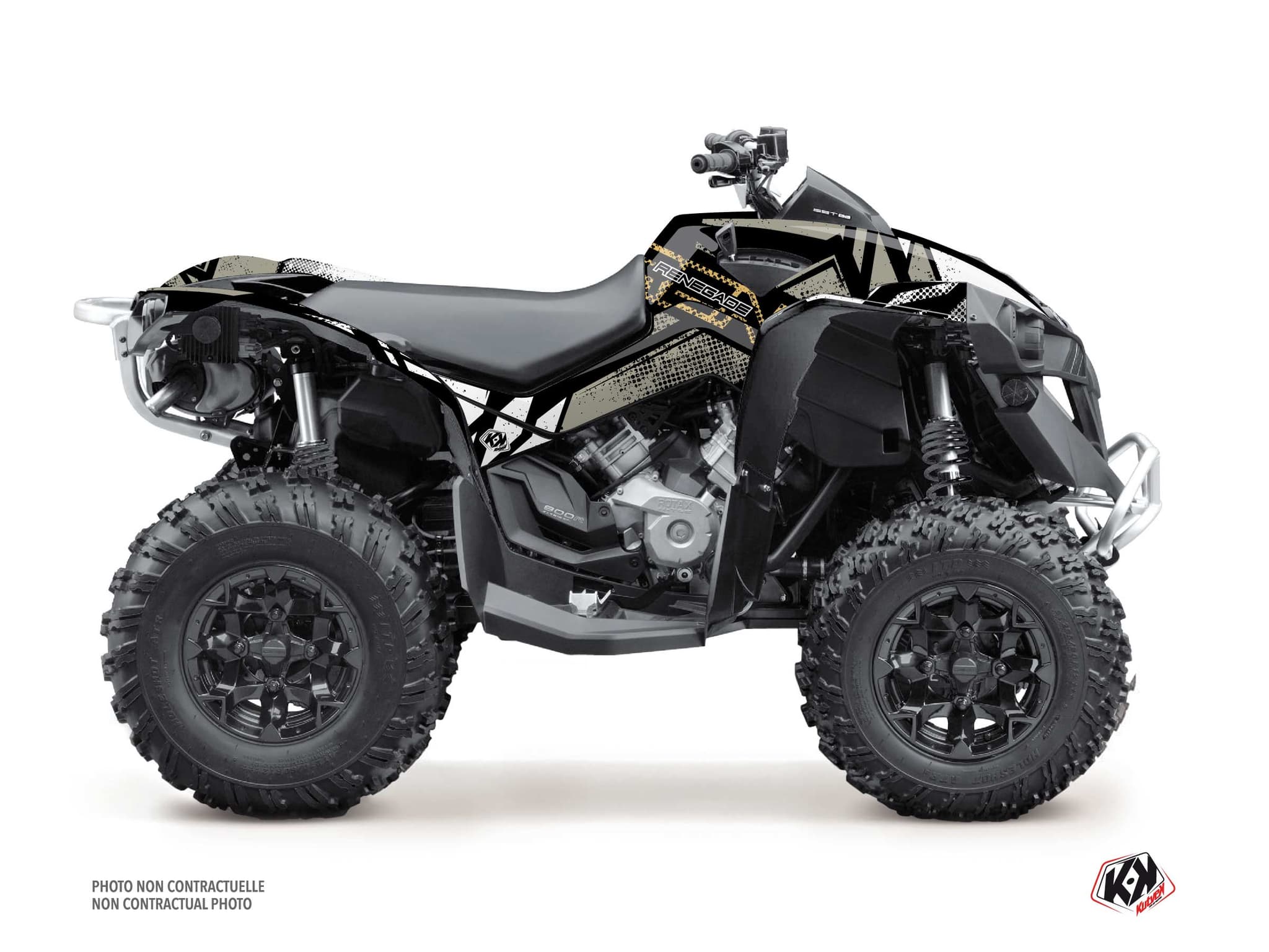 deko-set quad can-am renegade kraft kreide | Can am | Kutvek