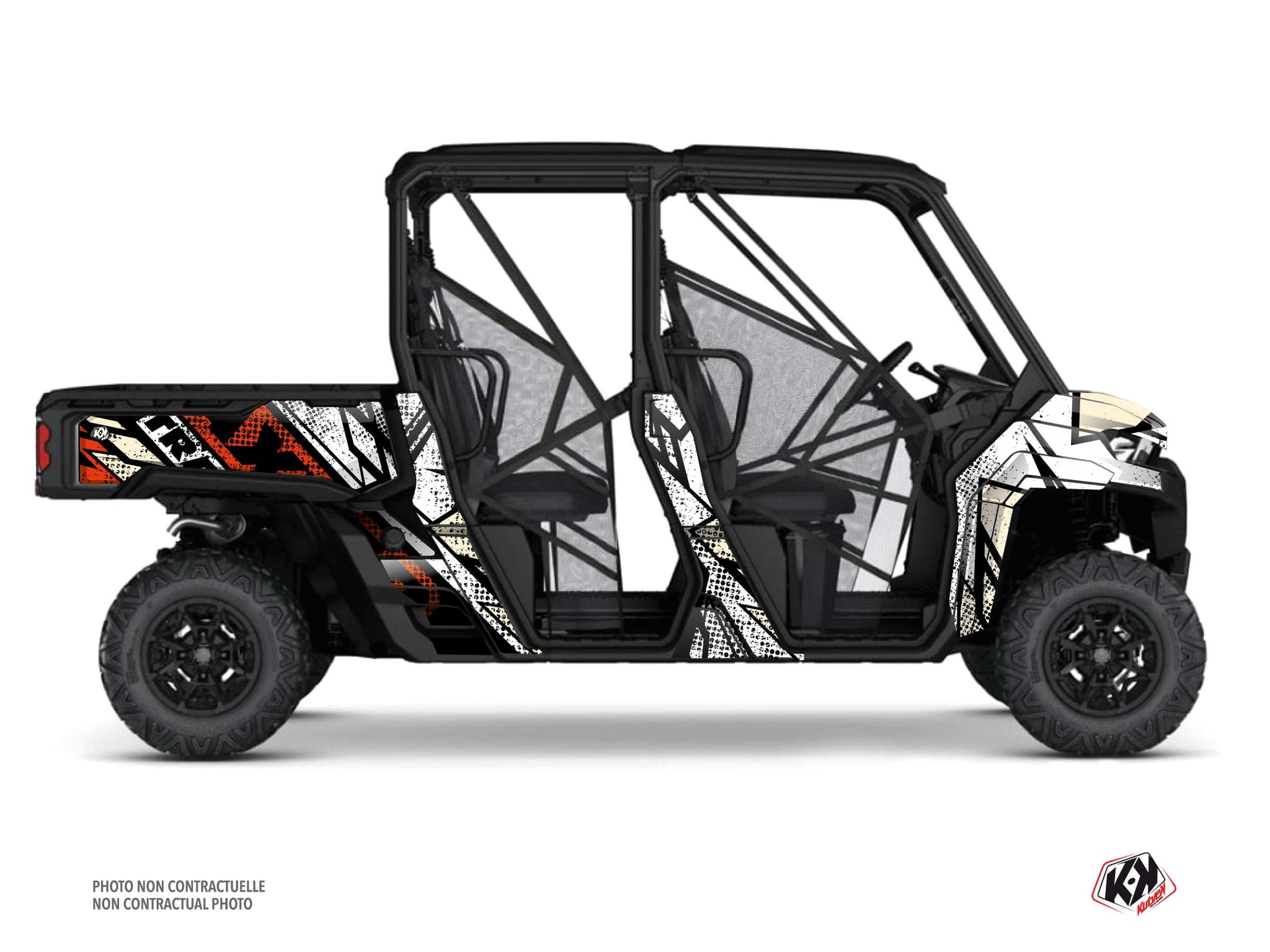 Kit Graphique ssv can-am traxter max kraft sable
