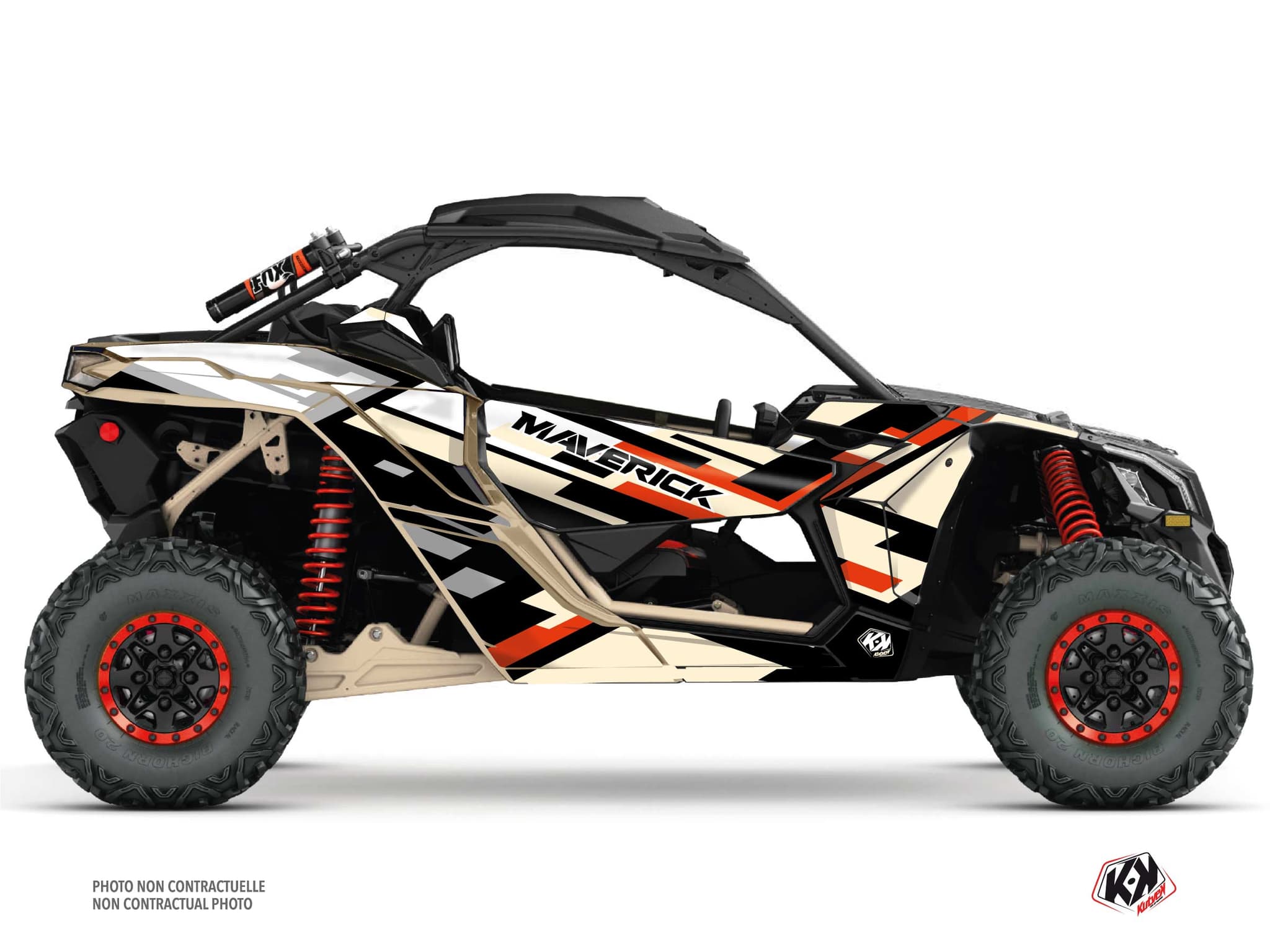 Kit graphique SSV CAN-AM MAVERICK X3 LANE Sable