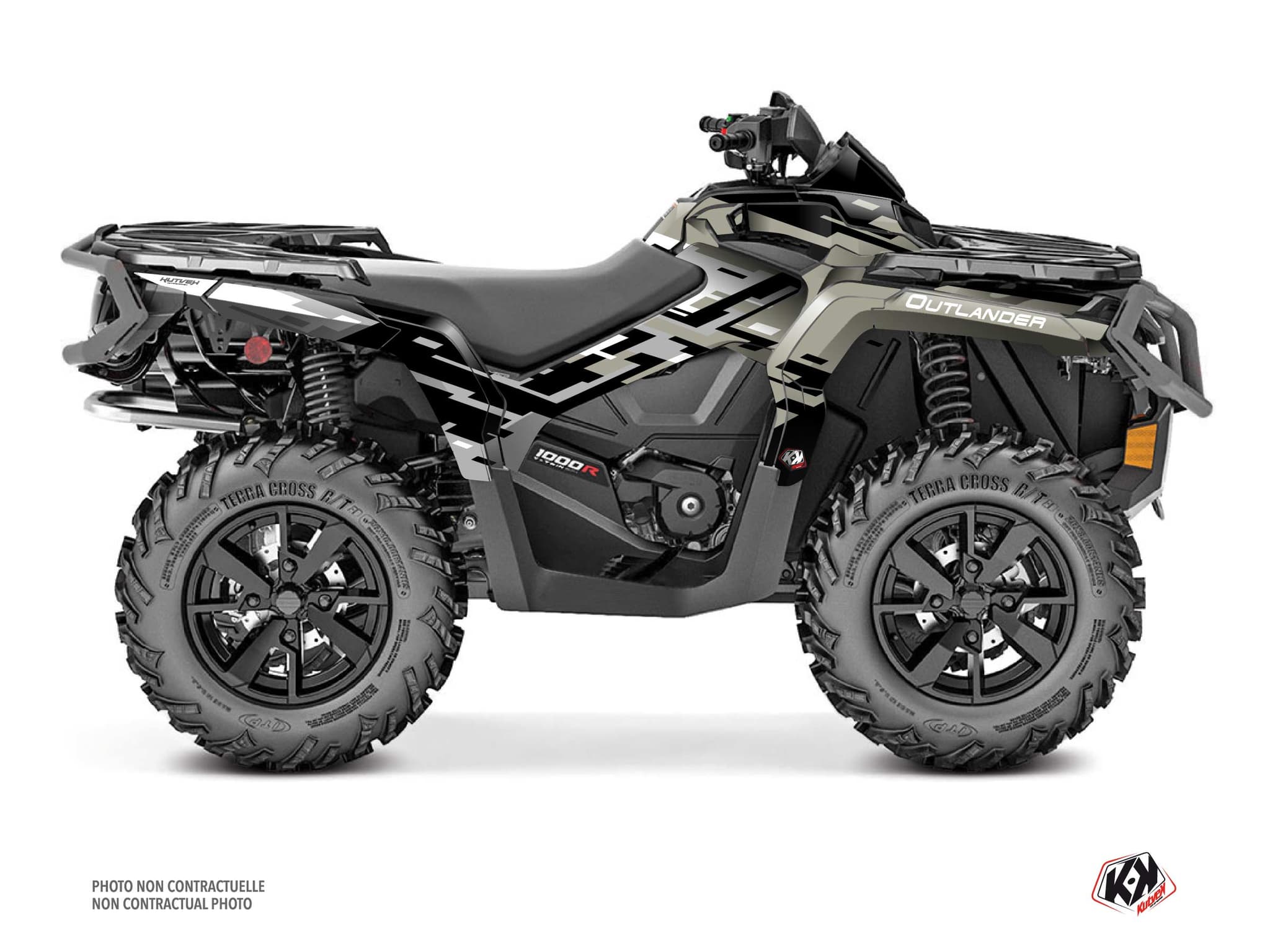 kit decorativo quad can-am outlander 1000 r lane craie | Can am | Kutvek
