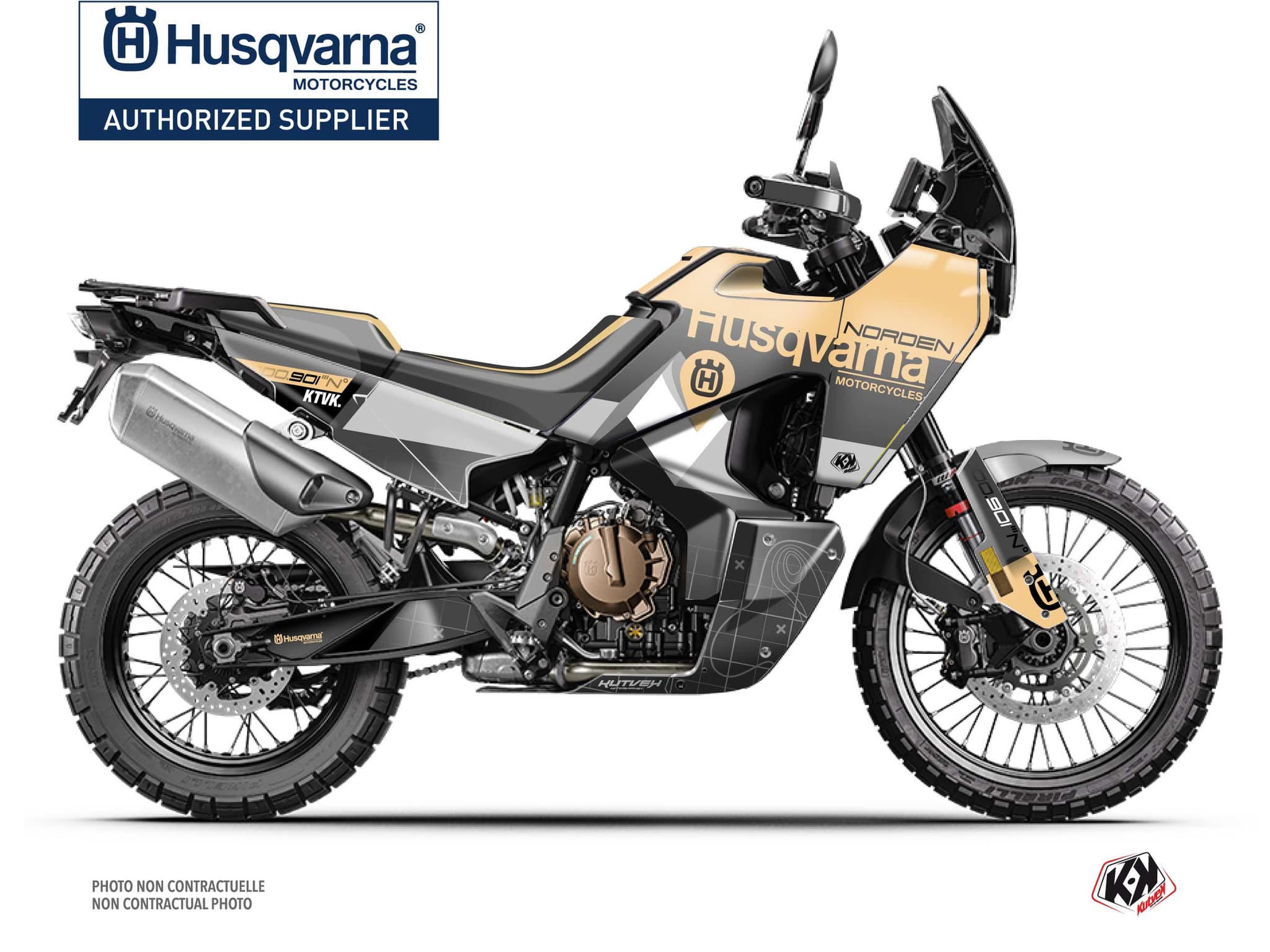 kit graphique moto husqvarna norden 901 latitude sable