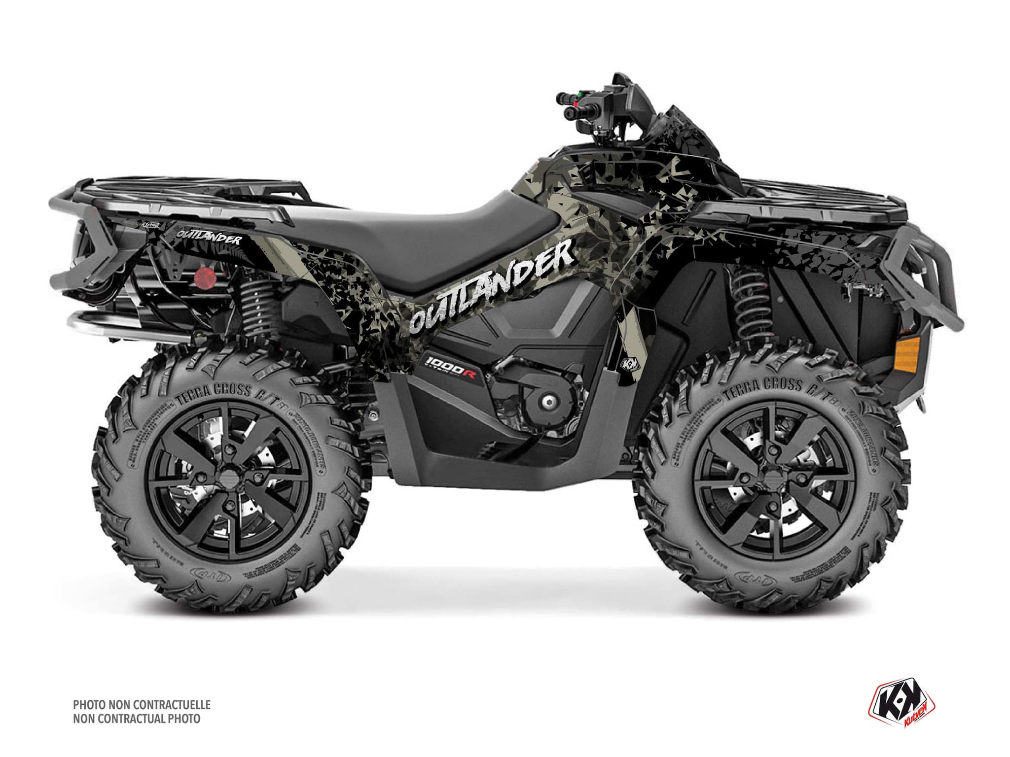 kit decorativo quad can-am outlander 1000 r leaf craie | Can am | Kutvek