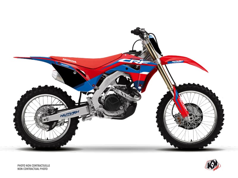 dirt bike honda crf 250 r league red graphic kit