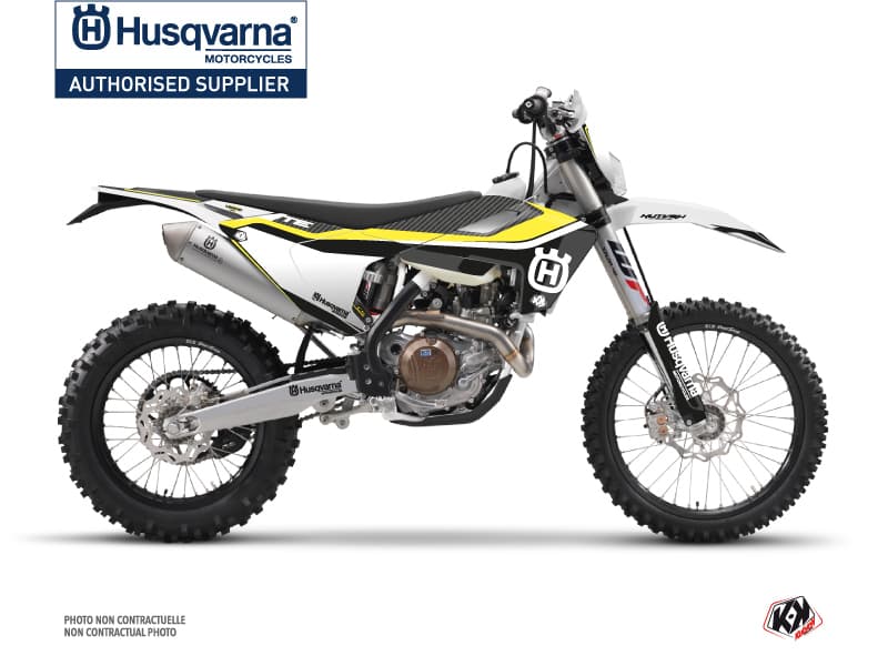 kit graphique motocross husqvarna te 250 legend noir