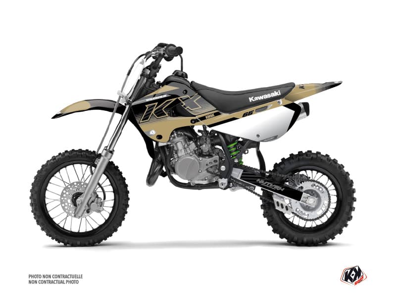 Kit graphique Moto Cross Live Kawasaki 65 KX Sable