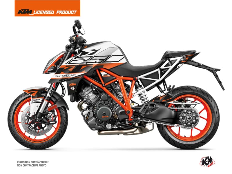 kit decorativo moto mass ktm super duke 1290 r arancione | KTM DUKE | Kutvek